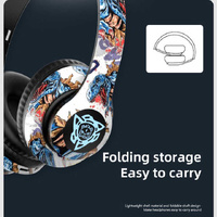 Wireless Bluetooth Headphones - Stylish Over-Ear Design with Long Battery Life, Hi-Fi Sound, and Universal Compatibility (colour B) thumbnail