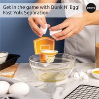 Dunk N’ Egg - Fun and Innovative Basketball-Themed Egg Yolk Separator for Your Kitchen thumbnail