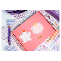 Kids Creative Journal Gift Set(Pink) - Notebook, Pen, Stickers, and Accessories thumbnail