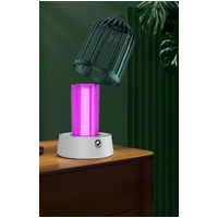 Gray Electric Mosquito Killer Lamp with Dual Modes - 1200MA USB Rechargeable thumbnail