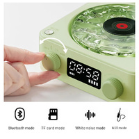 Light Green, KW03 Bluetooth Sleep Sound Machine - Retro Design with 1500mAh Battery thumbnail