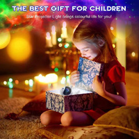 Astronaut Galaxy Projector Night Light with Remote Control(Rocket) thumbnail