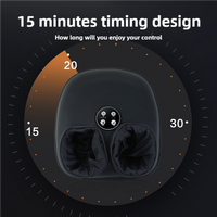 Compact Foot Massager with Heat and Timer - Deep Kneading Therapy thumbnail