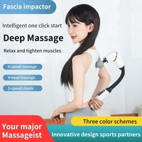 Green Portable Elbow Massage Gun - 2000 mAh Muscle Relaxation Tool thumbnail