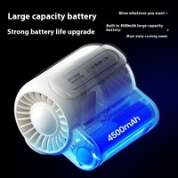 Green Outdoor Waist Fan - Portable Wearable Fan for Hands-Free Cooling thumbnail