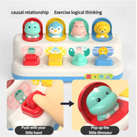 Animal Shape Sorter Toy - Educational Toy for Toddlers 18 Months and Above - Interactive Colorful Button Press Toy thumbnail