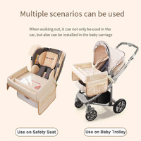 Little Bear Little Elephant Little White Rabbit Children's Portable Car Seat Activity Tray - Multifunctional Travel Desk thumbnail