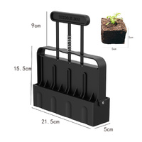 5x5 Soil Block Maker - Durable Handheld Gardening Tool for Seed Starting thumbnail