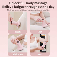 White Portable Electric Body Sculpting Massager - Slimming and Relaxation Tool thumbnail
