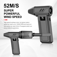 Black 130,000 Turn Compact Handheld Air Blower and Vacuum Cleaner with Dual Functionality thumbnail