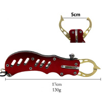 2 PCS Red Multi-Function Fishing Hook Remover Tool - Durable, Lightweight, and Compact thumbnail