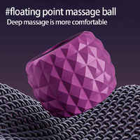 Dark Purple Multi-Function Pelvic Floor Muscle Trainer | LCD Display | Postpartum Recovery Thigh Trimmer | 360° Rotatable Leg Fitness Tool thumbnail