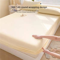 4 Packaging Purple Disposable Travel Bedding Set - Waterproof & Clean, Soft Non-Woven Fabric, 4 Pieces Set for Twin Beds thumbnail