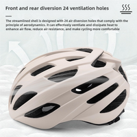 Pink Summer Cycling Helmet for Men and Women - Lightweight, Breathable Road Bike Helmet with Ventilation and Safety Features thumbnail