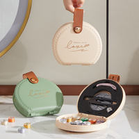 Apricot Portable Sewing Kit with Threads, Needles, and Tools - Compact Travel Case for Sewing Accessories thumbnail