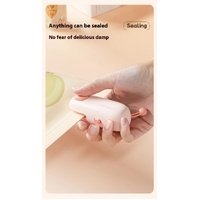 2 Pcs Pink Pig Mini Handheld Heat Sealing Machine for Food Bags – Compact, Portable, USB Rechargeable thumbnail