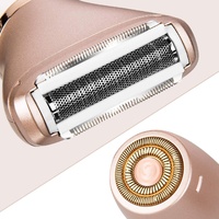 2-in-1 Women's Hair Removal Device - Electric Shaver & Facial Epilator, USB Rechargeable, Waterproof thumbnail