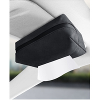 2 pcs Brown Stylish Car Tissue Box for Seat Back - Car Interior Tissue Pack for Seat Back, Armrest Box, Sun Visor 18.5x12.5x7cm thumbnail