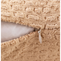 Jewel Orchid Set of 2 Textured Velvet Throw Pillow Covers with Tassels - Decorative Square Cushions 45*45cm thumbnail