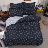 Plaid Duvet Cover - 3 Piece Bedding Set (with Corner Ties)Quilt cover 230cm x 265cm, pillowcase 51 x 92cm thumbnail