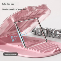 Pink Leg and Calf Stretching Board – Adjustable Yoga and Fitness Stretching Tool for Women thumbnail