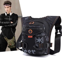 Camouflage Green Rugged Polyester Waist Pack - Stylish, Multi-Compartment Crossbody Bag for Outdoor Adventures thumbnail