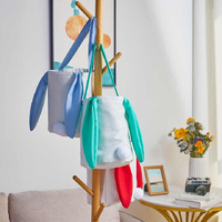 Pink Adorable Easter Bunny Ear Tote Bag - Stylish Rabbit-Themed Candy Bag thumbnail