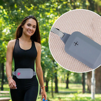Black Silicone Pet Treat Pouch for Dog Training - Portable Waist Bag with Waste Bag Holder thumbnail