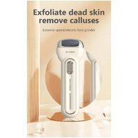 Black Electric Foot Grinder with USB Charging - Dual-Speed Callus Remover for Smooth, Exfoliated Feet thumbnail