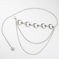 2 PCS (Style 3)Statement Body Chain Belt - Women's Sun Flower Waist Jewelry thumbnail