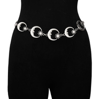 2 PCS (Style 4)Statement Body Chain Belt - Women's Sun Flower Waist Jewelry thumbnail