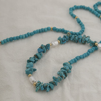 Blue 3-Piece Layered Waist Chain Set - Bohemian Style Body Accessories thumbnail