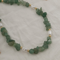 Green 3-Piece Layered Waist Chain Set - Bohemian Style Body Accessories thumbnail