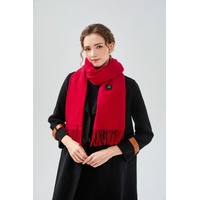Wine Red Heated Scarf - Electric Warming Scarf, Winter Outdoor Essential (Without power bank) thumbnail