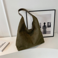 Green Women's Vintage Bucket Bag - Fashionable Shoulder Bag thumbnail