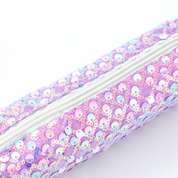 5-pcs Sequin Pencil Bag - Rainbow Glitter, Student Storage thumbnail