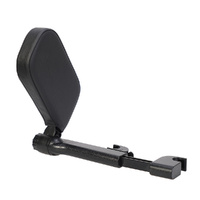 Black Car Side Headrest Pillow for Travel - Adjustable Neck Support Cushion for Rear Seat Comfort and Safety thumbnail