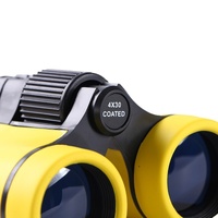 Yellow 2-Pack 4x30 Kids Binoculars Set - Lightweight & Durable for Young Explorers thumbnail