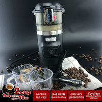 12V Car Espresso Moka Coffee Maker Set Espresso In Car Coffee Machine With 2Cups thumbnail