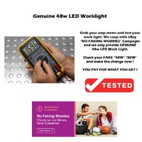 2PCS 48W LED Work Lights FLOOD Lamp Off Road 12V 24V Boat Camping Fishing 80w thumbnail