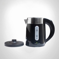 0.6L Stainless Steel Electric Kettle Black thumbnail