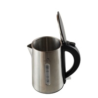 1.0L Brushed Silver Stainless Steel Kettle thumbnail