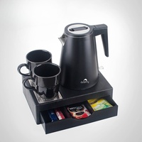 0.8L Stainless Steel Kettle - Black
(Double Layer) thumbnail