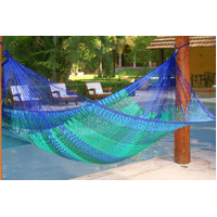 Outdoor undercover cotton Mayan Legacy hammock Family size Caribe thumbnail