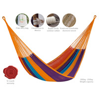 Outdoor undercover cotton Mayan Legacy hammock King size Alegra thumbnail