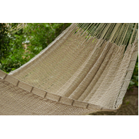 Outdoor undercover cotton Mayan Legacy hammock King size Marble thumbnail