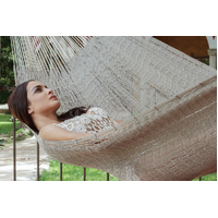 Outdoor undercover cotton Mayan Legacy hammock King size Dream Sands thumbnail