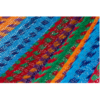 Mayan Legacy Queen Size Outdoor Cotton Mexican Hammock in Colorina Colour thumbnail