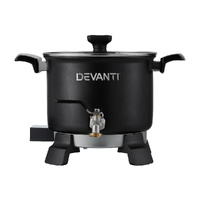 Devanti 5L Wax Melter Candle Making 1200W Melting Pot Furnace Quick Pour Spout Soy Soap thumbnail