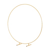 2M Round Backdrop Stand Wedding Background Decoration Party Flower Balloon Display thumbnail